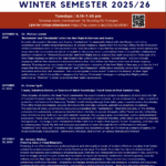 Lecture Series Winter 2025/26 with Abstracts