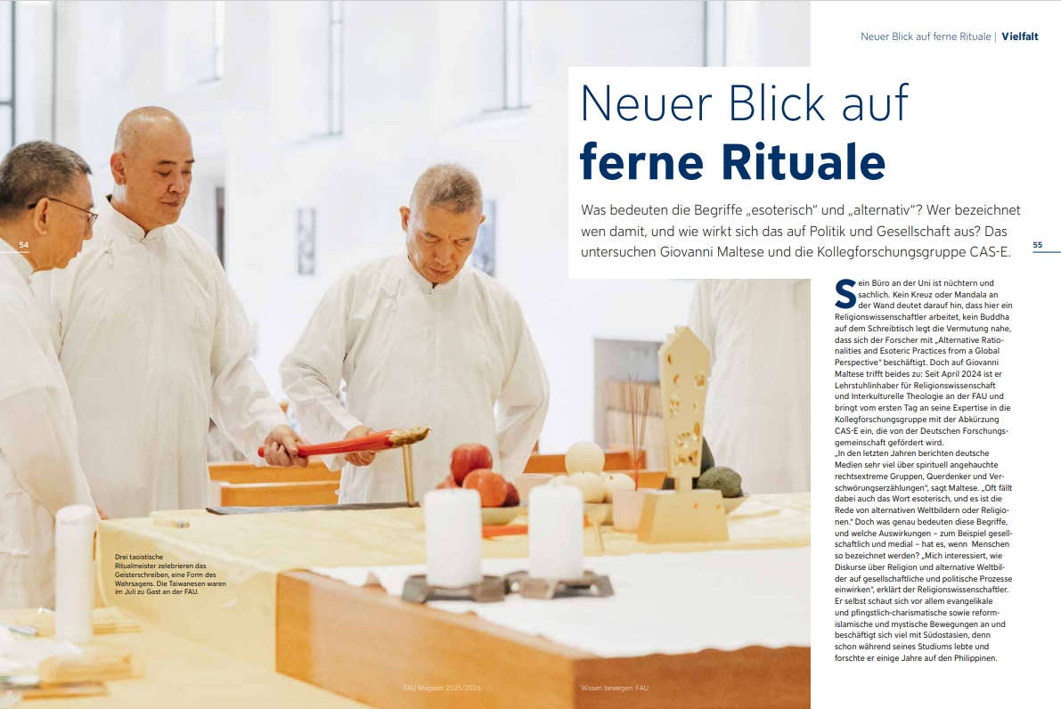 Artikel im FAU Magazin 2025/2026